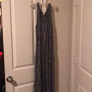 Long casual maxi dress